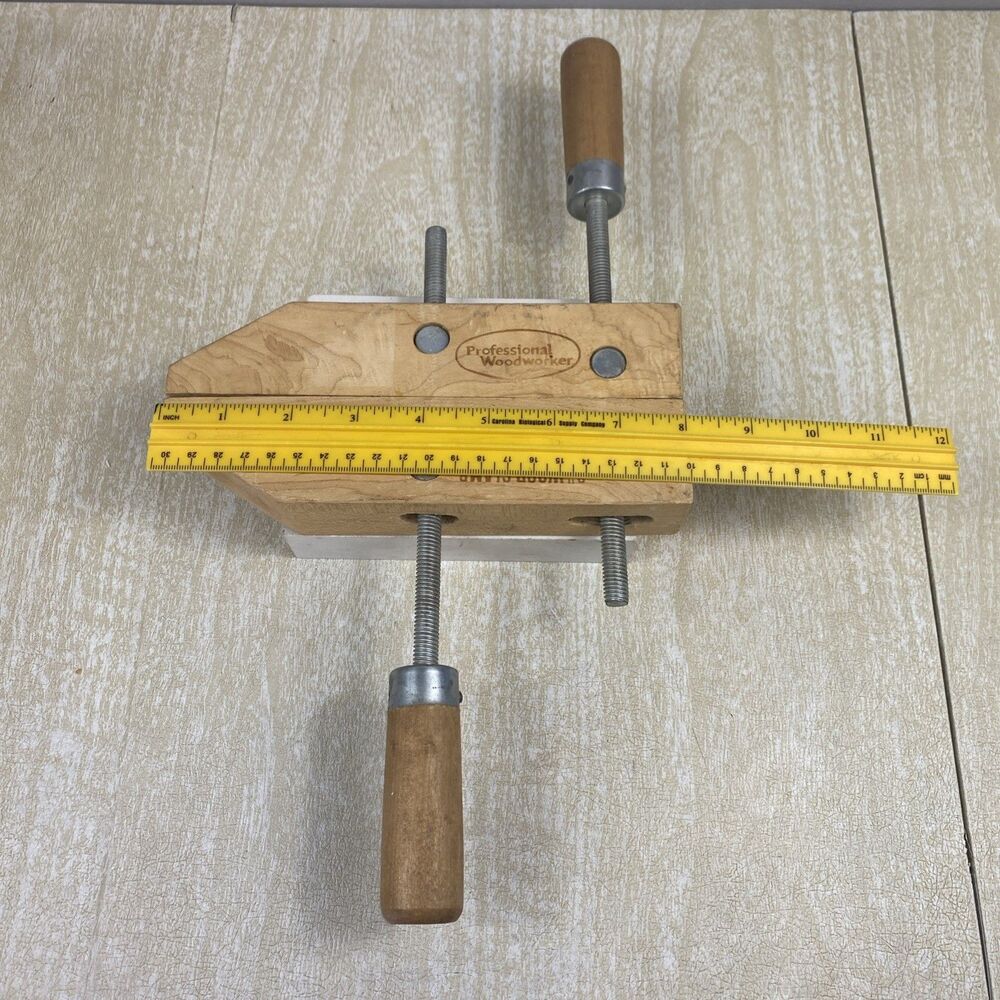 8” Professional Woodworker Adjustable Gluing Clamps Hand screw Wooden